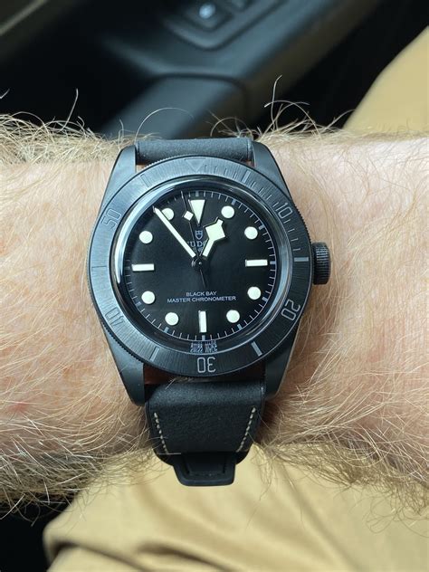 tudor black bay ceramic chronometer